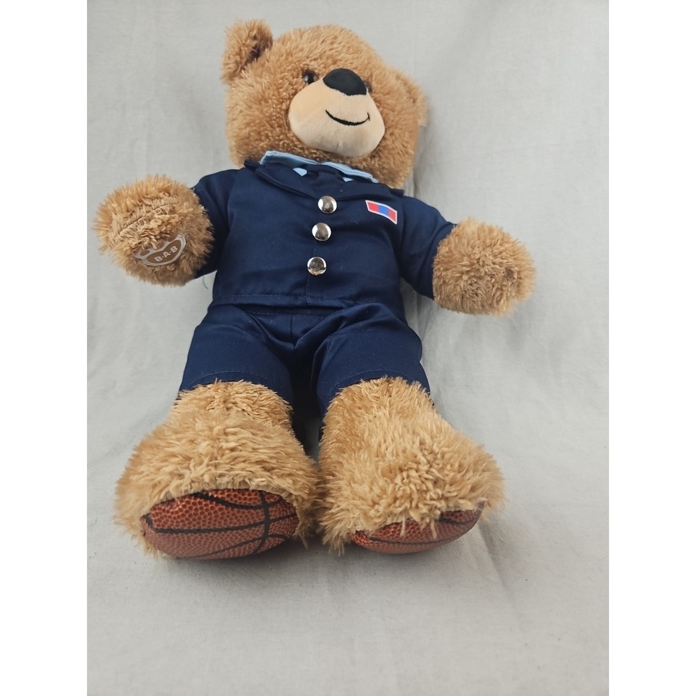 Build A‎ Bear Plush Air Force USA  With Armed Forces Uniform